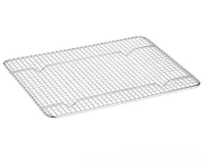 Choice 8 1/2" x 12"  Wire Cooling Rack for Quarter Size Sheet Pan - Pack of 10