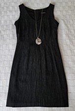 Riani exquisiter Zweiteiler_Kostüm_Long-Jacket + Kleid schwarz/anthrazit Gr. 38