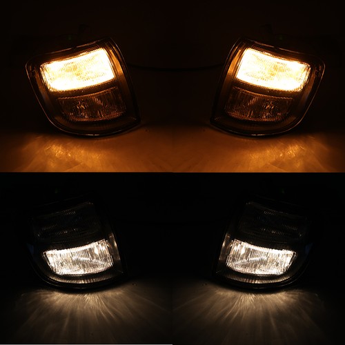 Corner Light Turn Signal Lamps For 1997 98-1999 Mitsubishi Pajero V33 Left+Right - Picture 2 of 17