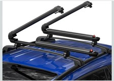 BougeRV Ski Snowboard Racks, 28' Extension with Sliding, 6 Skis/4 Snowboards