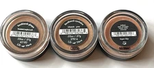Lot 3 BareMinerals Eyeshadow Shades of Peach - Tigerlily  Thank You  Hummingbird