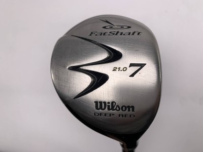 Wilson Deep Red 7 Fairway Wood 21* Grafalloy FatShaft Regular