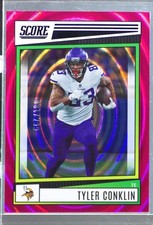 2022 Score Tyler Conklin Ellipse /299 #105 Vikings
