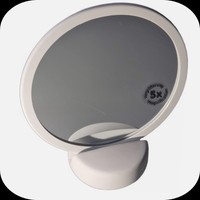 Blomus Kosmetikspiegel Sono, Schminkspiegel, Keramik, Weiß, 66279 Neu