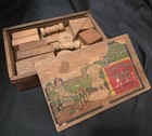 Antique CHAUTAUQUA ARCHITECTURAL BUILDING BLOCKS SET No. 510 20pcs. — photo 1