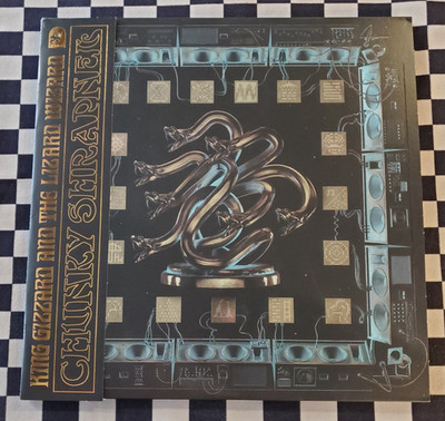 Chunky Shrapnel 2xLP King Gizzard & The Lizard Wizard gold/black vinyl 2020 NM
