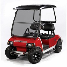 Tinted Fold Down Golf Cart Windshield for Club Car DS  2000.5 and up