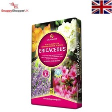60L Ericaceous Compost Mix, Ideal for Azalea, Camellia, Rhododendron & Heather 0.35 per litre