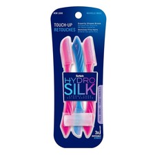 Schick Hydro Silk Touch-Up Dermaplaning Tool with Precision Cover, 3ct