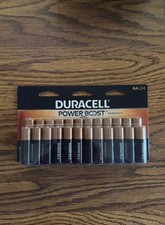 Duracell Coppertop AA Alkaline Batteries 24 Pack NEW Sealed EXP 2036