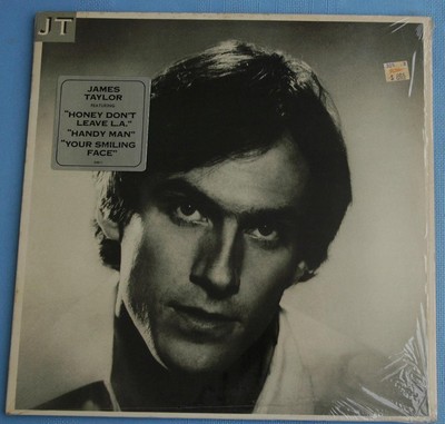 1977 James Taylor Gatefold LP ''JT'' - Columbia 34811 - Shrink & Hype EXC/EXC