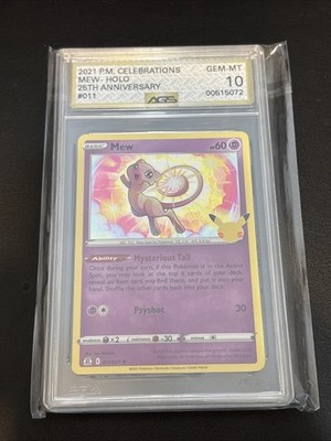 2021 Pokémon SWSH Celebrations #011 New Holo GEM Mint AGS 10