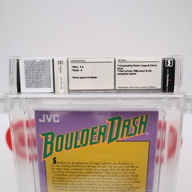 NES Nintendo Game BOULDER DASH - WATA GRADED 9.4 A! NEW & Factory Sealed H-Seam!