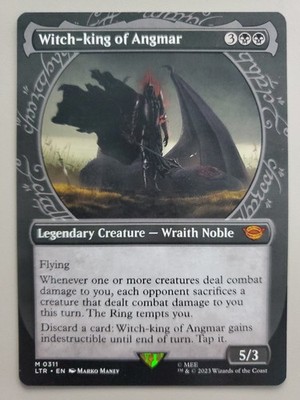 MTG Witch-king of Angmar LotR: Tales Of Middle-earth Showcase Mythic 