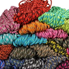 4mm 7-core paracord DIY colorful braided rope necklace jewelry handmade bracelet