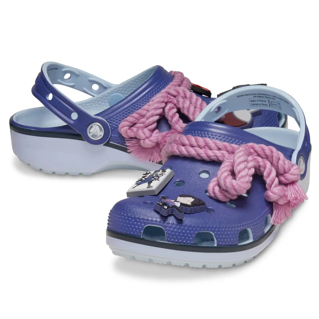 MEN Crocsx Naruto Shippuden Sasuke Clog 209884-4JQ - All Size US 7