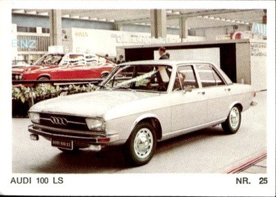 1970 Imperia # 25 Audi 100 ls Car and Motorcycle Coat of Arms Figure