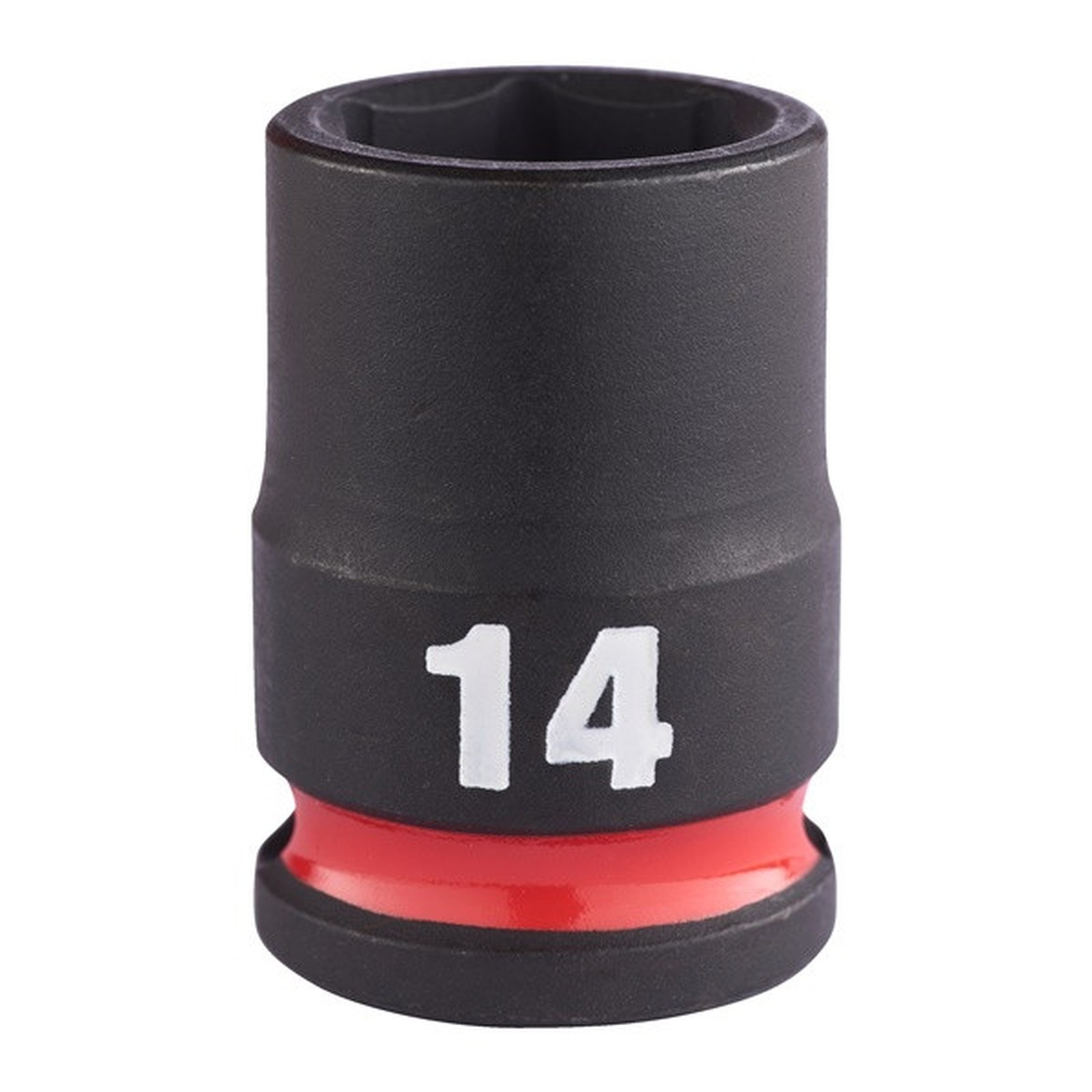 14mm SHOCKWAVE Standard Impact Socket - 3/8 Inch Drive - 6 Point - MILWAUKEE