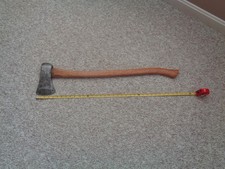 Vintage STANLEY Single Bit AXE Head with Hand...