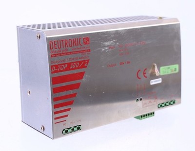 DEUTRONIC D-T0P 500/2 60V DC 8A PSU #to
