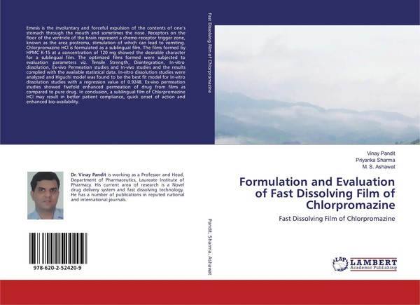Vinay Pandit (U. A.) | Formulation And Evaluation Of Fast Dissolving Film Of...-image