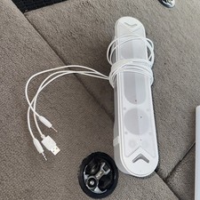 LENRUE Wired USB-Powered Computer Speaker A39 Pro in White