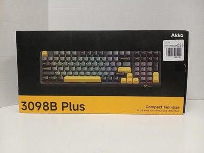 Akko 3098B Plus Multi-Mode Mechanical Keyboard, Black