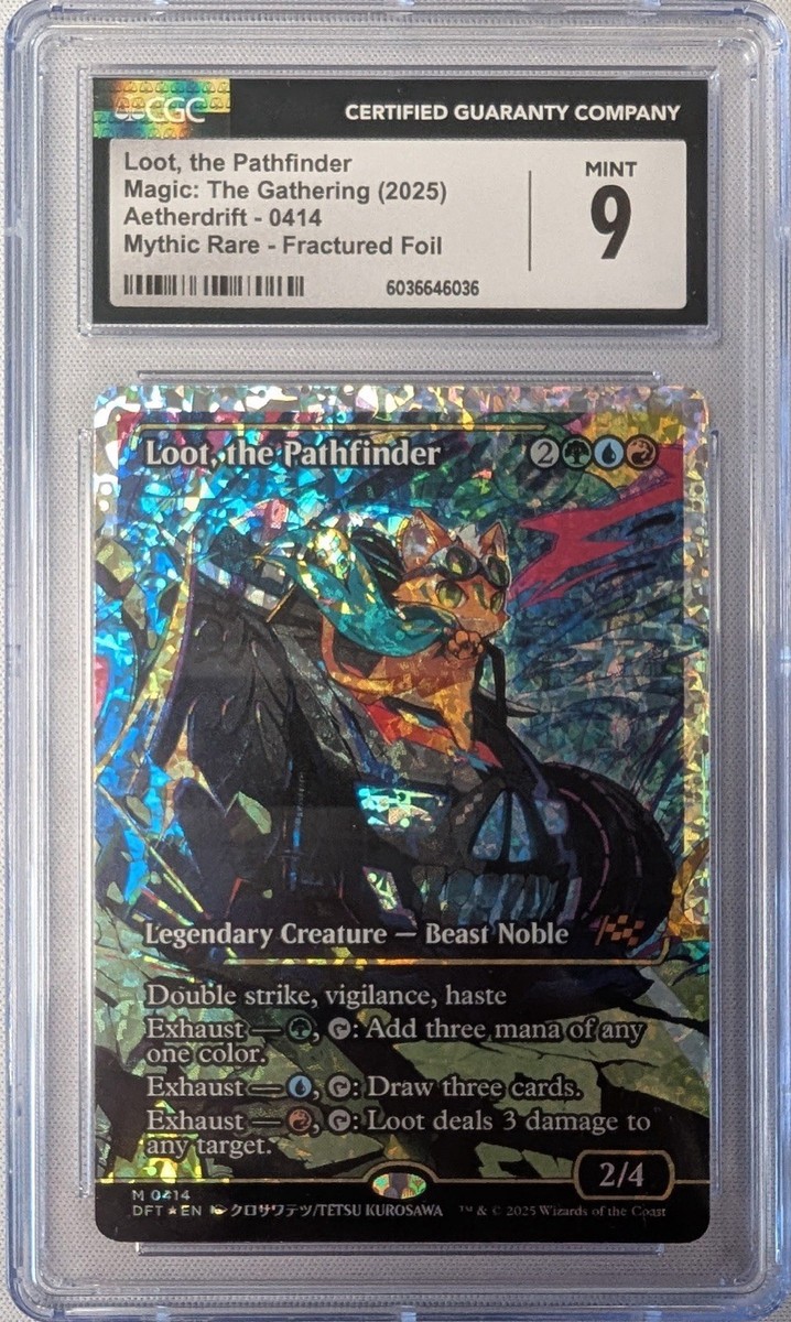 Loot, the Pathfinder (Showcase) (Fracture Foil) Aetherdrift
