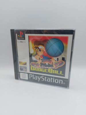 SUPER SLAMMIN' DODGEBALL Playstation 1 PALnFactory Sealed 100% MINT Ps1 Sealed 