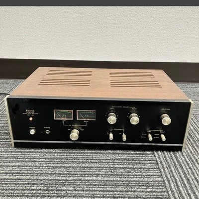 Sansui BA-150 Power Amplifier Black 1970s Vintage Audio Japan Power On Tested