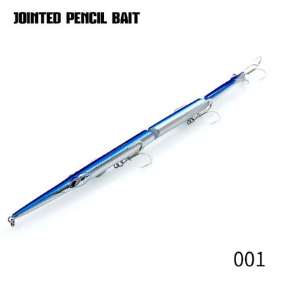 Hunthouse Jointed Pencil Fishing Lure 3-Section Swimbait 180mm/255mm Saltwater