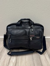 TUMI Laptop Briefcase Medium T-Pass Napa Leat...