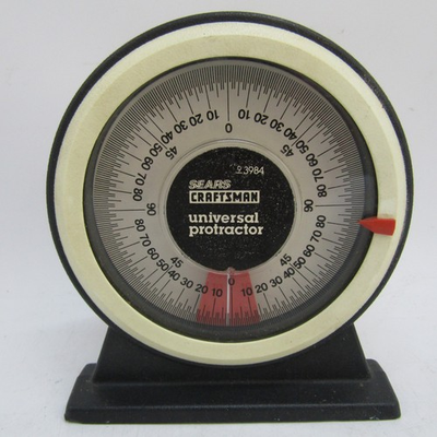 #ad Craftsman Professional Protractor Angle Pitch Calculator Magnetic Base 9 39840 $18.99
