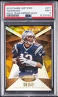 2015 PANINI CERTIFIED GOLD TEAM MIRROR GOLD #GT1 TOM BRADY 29/50 PSA 9