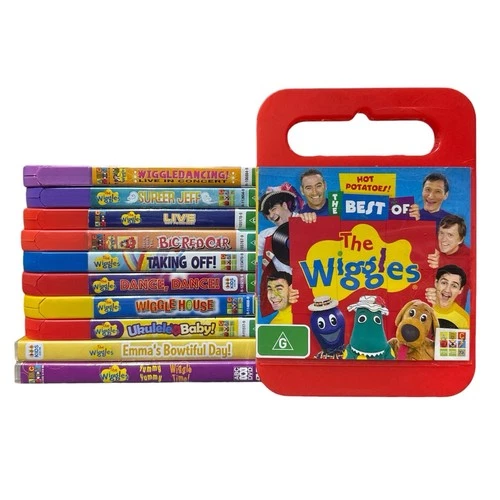 The Wiggles DVD Bundle Set x 11 TV Series Kids LIVE Emma Greg Jeff Anthony R4