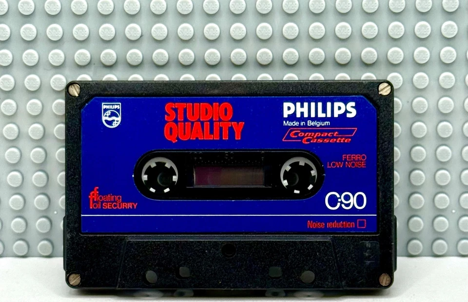 PHILIPS STUDIO QUALITY C90 1978 EUROPE TYPE I BLANK CASSETTE TAPE (1) (NEW) - Image 2 of 4