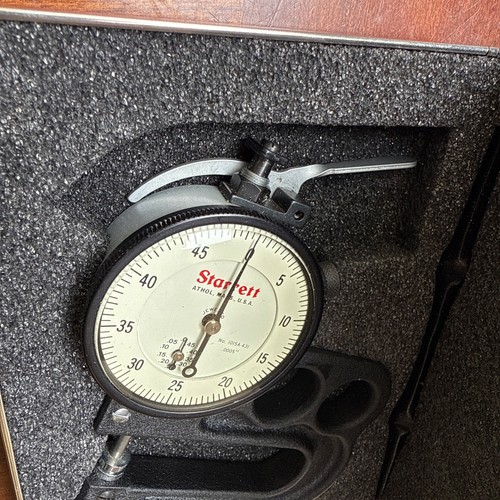 9066 STARRETT 1015A-431 QUADRANTE INDICATORE SPESSORE CALIBRO .0005" - Foto 6 di 8