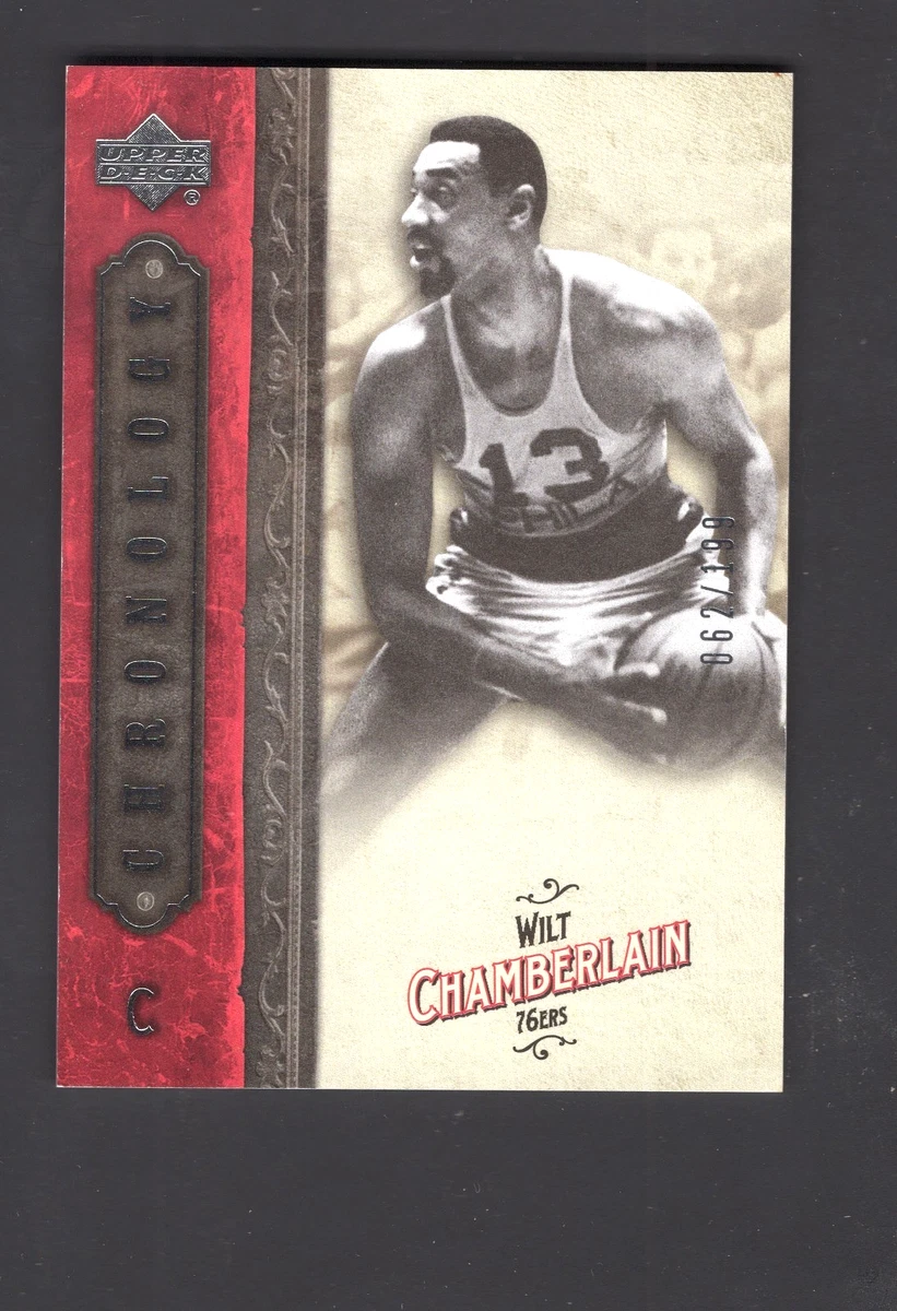 Upper Deck Wilt Chamberlain Sports Trading Card Singles Basketball