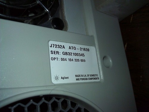 Agilent OmniBER OTN J7232A 2.5G/OC48 Jitter Analyzer Options 004, 104, 320, 609 - Picture 5 of 9