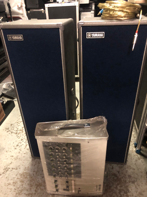 【希少】ヤマハ　ミキサー EM-130 Yamaha EM-90 Mixer & ES-130 Speakers. Rare Vintage Find! | eBay