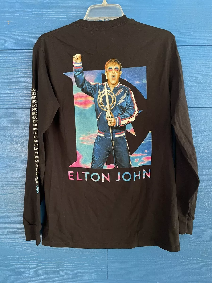 Elton John Farewell Tour Yellow Brick Road Long Sleeve T Shirt