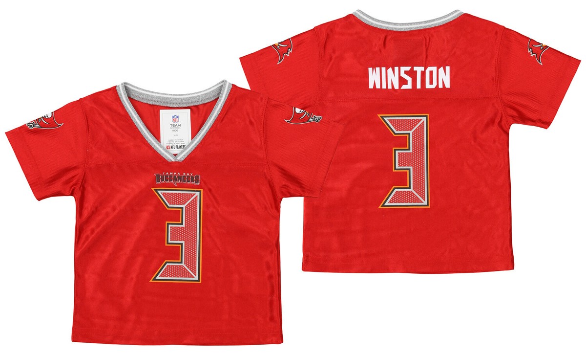Outerstuff NFL Infant Girls Tampa Bay Buccaneers Jamies Winston #3