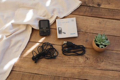 Philips GoGear Vibe 4GB Digital Media MP3 Player Gray