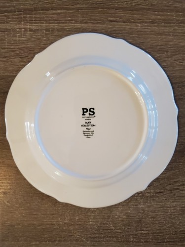 Portmeirion Studio Duet Collection "Fleur" 9 3/4" Dinner Plate - Picture 3 of 4