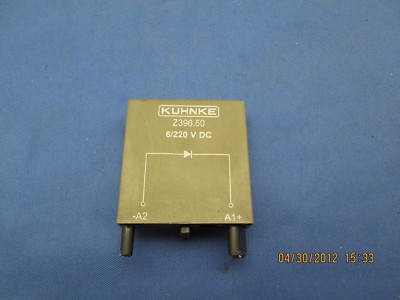 Kuhnke Protection Diode Relay Z396.50