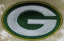 Green Bay Packers 3.5" Iron On Embroidered Patch ~ Free Tracking!