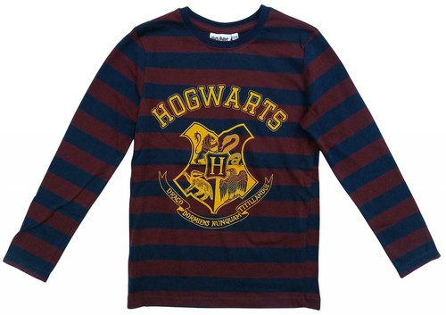 Boys Top Striped Harry Potter Hogwarts 