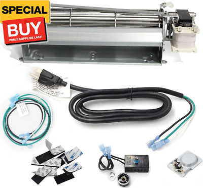 GFK4 FK4 GFK4A GFK4B Replacement Fireplace Blower Fan KIT with Ball Bearings for