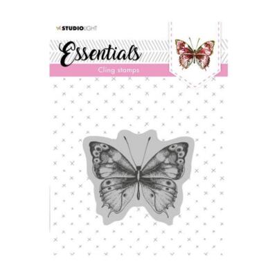 StudioLight Essentials Cling Stamp Nr 08 - Schmetterling Gummigstempel Fiegen