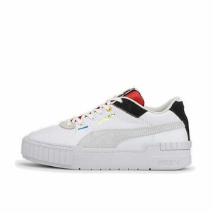 puma black high risk red shoes